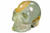 Polished, Polychrome Jasper Skull #108357-3